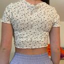 white crop top Photo 2