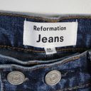 Reformation  Donna High Rise Bootcut Denim Blue Jeans Photo 8