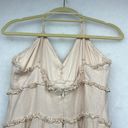 Love Tree Womens Babydoll Fit and Flare Mini Ruffled Dress Sz M ajustble Straps Photo 7