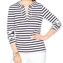 Kate Spade  nautical striped lace up long sleeve shirt Photo 0