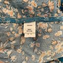 belle du jour  Algiers blue floral tiered rayon babydoll tunic top Size L NWT Photo 6