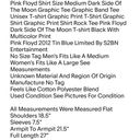 Pink Floyd Shirt Size Medium Dark Side Of The Moon Graphic Tee Graphic Band Tee Unisex T-shirt Photo 1