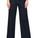 Etcetera  Size 12 Denim Style Pants Wide Leg Stretch High Rise Waist Women’s Blue Photo 0