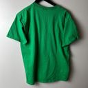 Budweiser Vintage Y2K  Beer T Shirt Green Large L Graphic Tee 100% Cotton Solid Photo 9