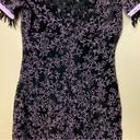 Betsey Johnson Vintage Betsy Johnson long Dress Black label witch black pink eyelet size s Photo 12