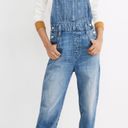 Madewell Overalls Straight-Leg Rigid 100% Cotton Denim in Hickory Wash XS Photo 0