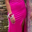 Midnight Doll pink satin prom dress Photo 0