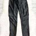 Spanx  Faux Leather Moto Leggings Photo 4