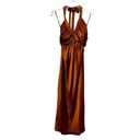 Line and Dot  Emma Cut Out Midi Dress Bronze Size XS Photo 5