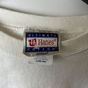 Hanes Las Vegas Crewneck Sweatshirt Vintage 90s White Medium M Photo 3