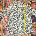 Tuckernuck  The Shirt Rochelle Behrens Floral Pullover Button Down Top Size Small Photo 6