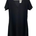 The Vanity Room  NWT Black Womens USA‎ Size Medium M Scalloped Shift Dress Photo 0