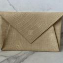 Fendi  Vintage Croc Embossed Oversized Envelope Clutch Handbag Bag Photo 0