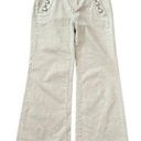 White House | Black Market  Nautical Wide Leg Stretch Khaki Chino Pants - Size 0P Photo 0