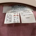 Max Mara  Pink Linen Cropped Jacket Size 4 US Photo 2