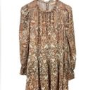 Ulla Johnson EUC  Maja Mini Long Sleeve Paisley Dress Size 8 Retails $550 Photo 3