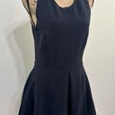 Kendall + Kylie  Ponte Knit Open Back Fit & Flare Mini Dress size Large Photo 3