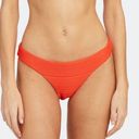 Mara Hoffman NEW  Kay Low Rise Bikini Bottom, Orange, Large Photo 0