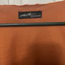 On Twelfth  Orange Velvet Long Sleeve Top Photo 3