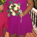 Honey and Rosie Pink Short Formal Dress Photo 0