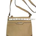 wilson's leather Wilson’s Leather Beige Tan Crossbody Bag Rectangle Photo 13