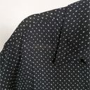 Eberjay EBERJEY Black Print Pajama Top Sleep Shirt Viscose Button Front Women's Medium Photo 2