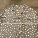 Kate Spade  Grey Heart Design Long Sleeve Button Down Top Women’s Plus Size 1X Photo 9