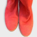 Joie  Pinyon Red Suede Western Slouchy Boots Photo 2