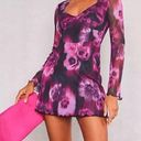 Pretty Little Thing s Purple Mesh Dress Photo 0