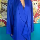 Vintage Blue Chad Stevens  Plus Size Blazer Photo 5