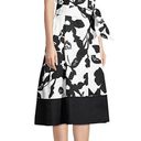 Natori  Garden Mandarin Dress - Floral - Black Multi/Neutral Black - S Photo 1