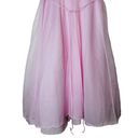 Vanity Fair Vintage  Pink Silky Nylon Dress Coquette Balletcore Small Photo 6