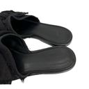 ALLSAINTS  Flats Womens Size 39 Rumour Knit Bow Knot Mules Black Slip On Comfort Photo 3