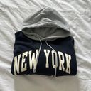 Brandy Melville Color Block New York Hoodie Photo 0