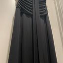 City Triangles VTG 90s Y2K  Black Strapless / Halter Convertible Black Maxi Dress Photo 9