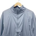 Zyia NWT  Active Drawstrings Lightweight Windbreaker Blue Gray Women’s Large New Photo 9