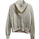 Lilla P Shawl Collar Cotton Cashmere Blend Pullover Sweater Photo 1