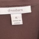 Dress Barn  Women’s XL Brown Denim Jacket •Button Closure Pockets Lightweight EUC Photo 17
