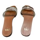 ZARA  Gold & Vinyl Open Toed Sandals 37 Photo 5