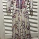 Anthropologie Anthropology Cynthia Vincent Windpoppy Silk Printed Maxi Dress Size Medium Photo 2