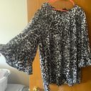 Bobeau women’s leopard print blouse  Photo 1