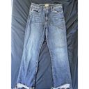 MOTHER Denim  The Insider Crop Step Fray In Girl Crush Blue Jeans Size 29 Photo 9