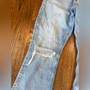 American Eagle AEO Highest Rise 90s Flare Jeans 100% Cotton in Mid Blue Size 2 Regular Photo 1