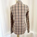 Roxy  plaid button shirt Size Small Photo 2