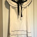 Proenza Schouler NWT. $1250  Off-the-shoulder bow crepe mini dress sz 6 Photo 9