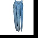 SheIn  Curve Oversized Blue White Wide Leg BOHO Cottage Overalls NWOT Size OXL Photo 1