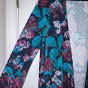 LuLaRoe Sarah Floral Print Open Front Long Duster Cardigan Top Photo 2