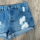 Forever 21 light wash jean Shorts size 27 Photo 1