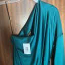 Renee C One Shoulder Bell Sleeve Dress NWT Photo 1