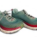 Hoka  One One Women’s Clifton 5 SPEED Road Running Shoes Green & Pink - Sz. 10.5 Photo 3